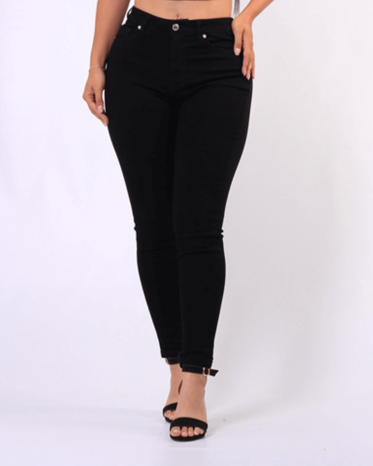 SKINNY  JEANS NEGRO 9123