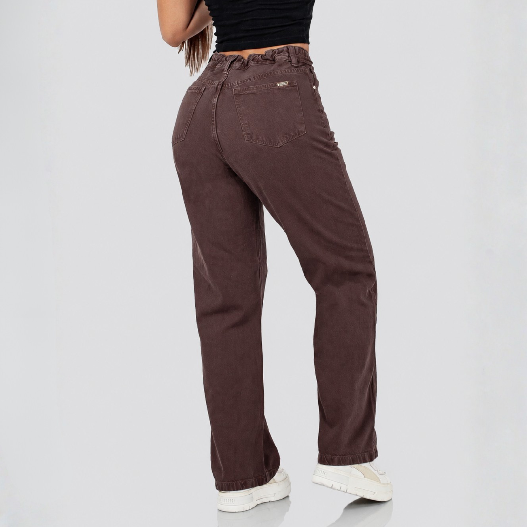 MOM JEANS MOCCA 9209
