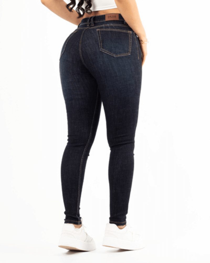 SKINNY JEANS TONO AZUL OSCURO 9126