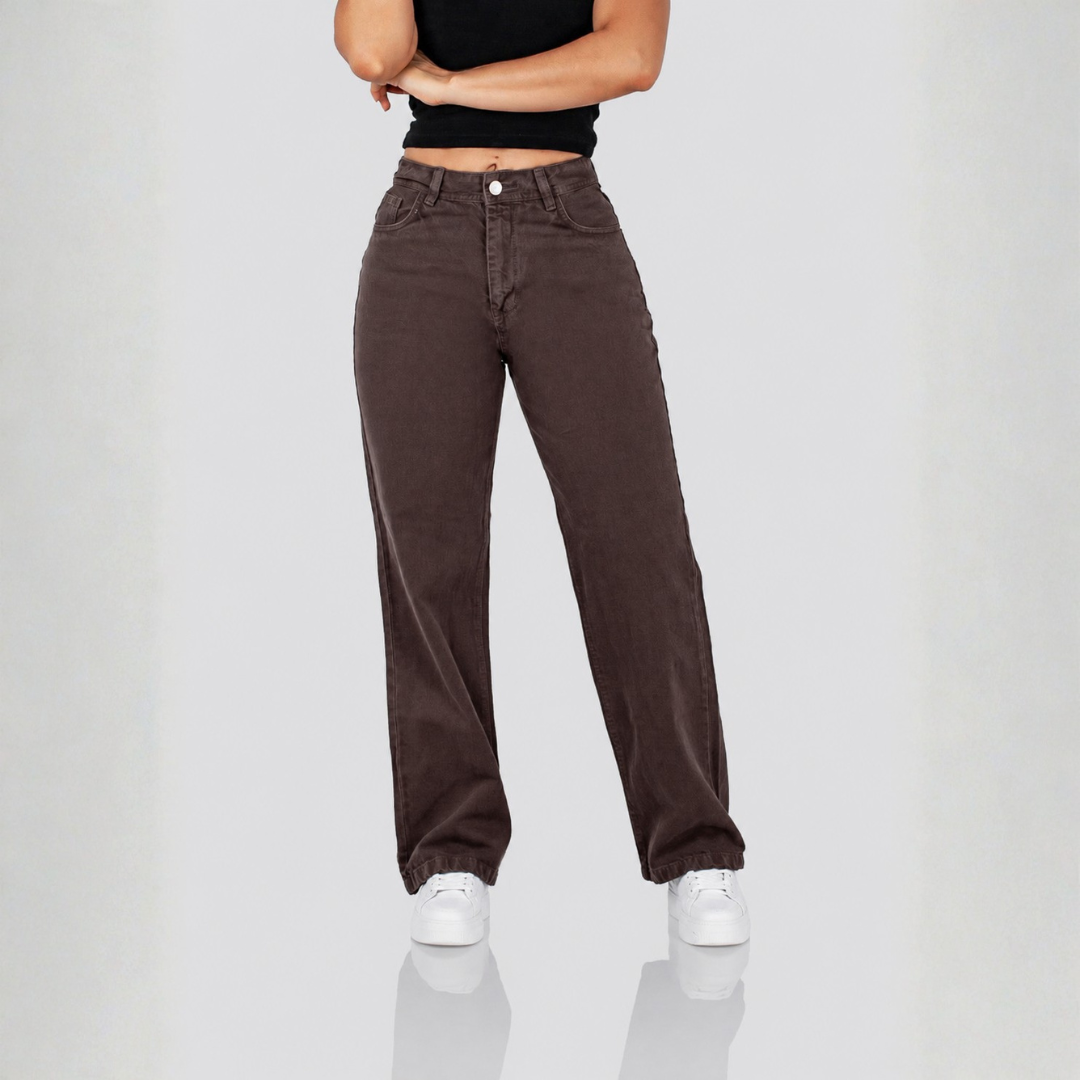 MOM JEANS MOCCA 9209