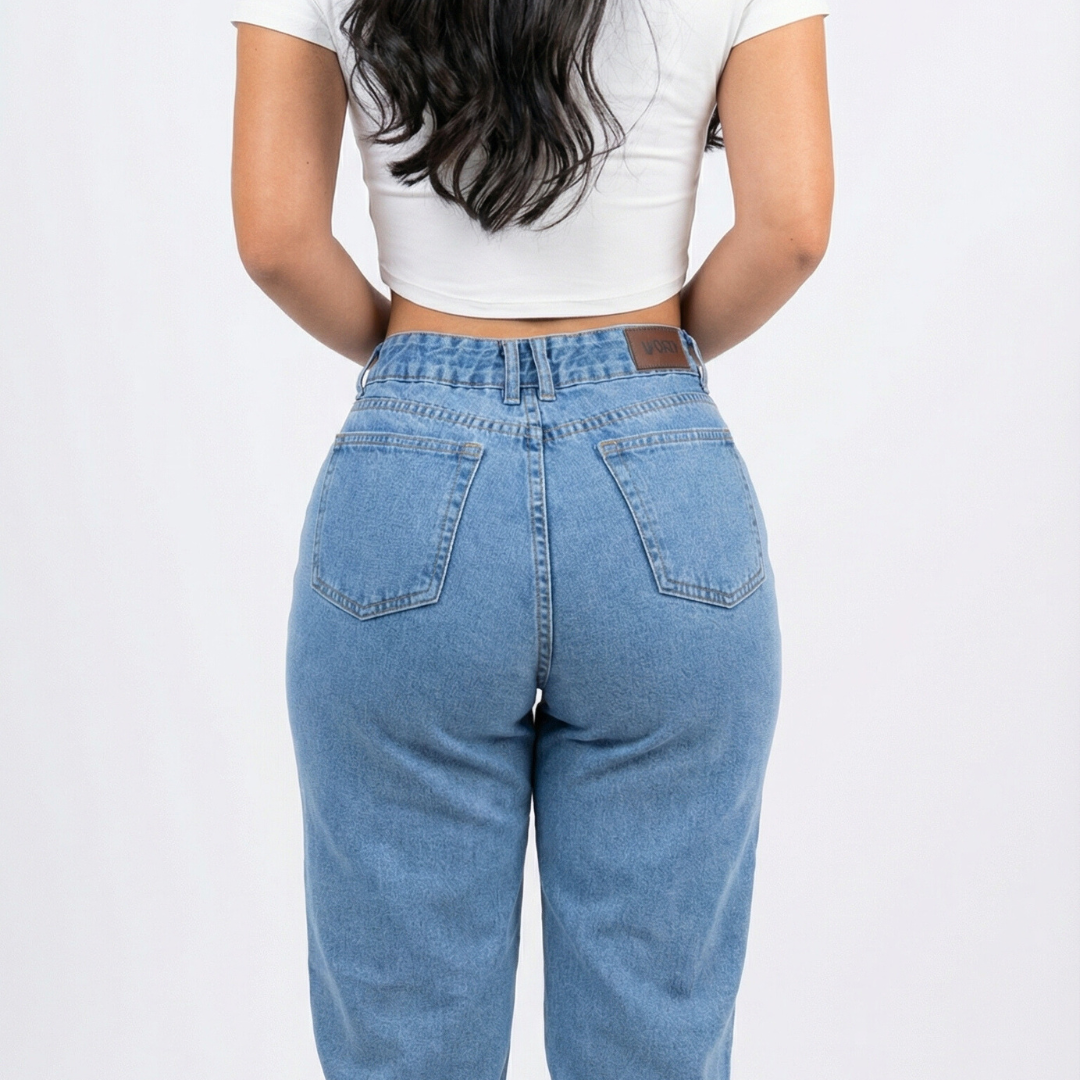 MOM JEANS LINEAS 9147