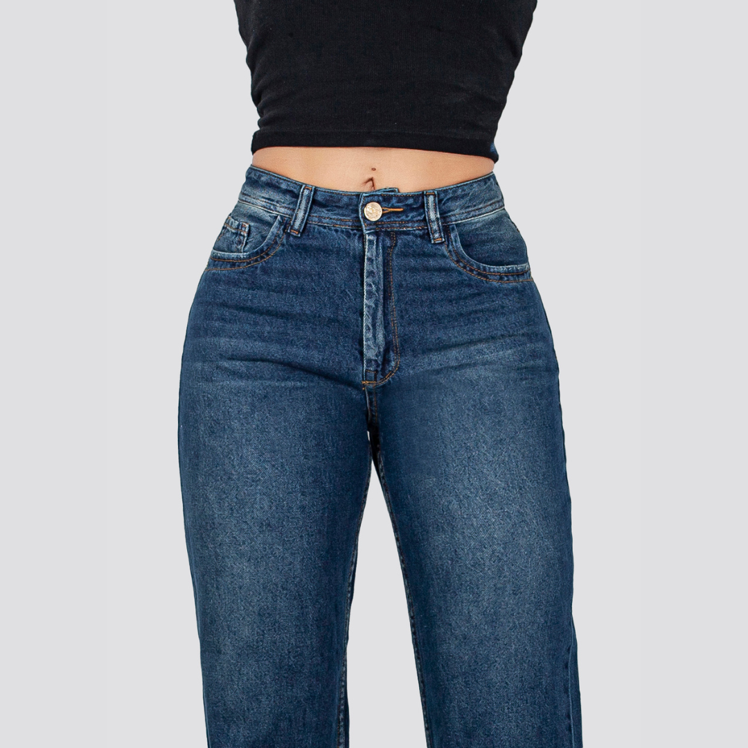 MOM JEANS MOCCA 9209