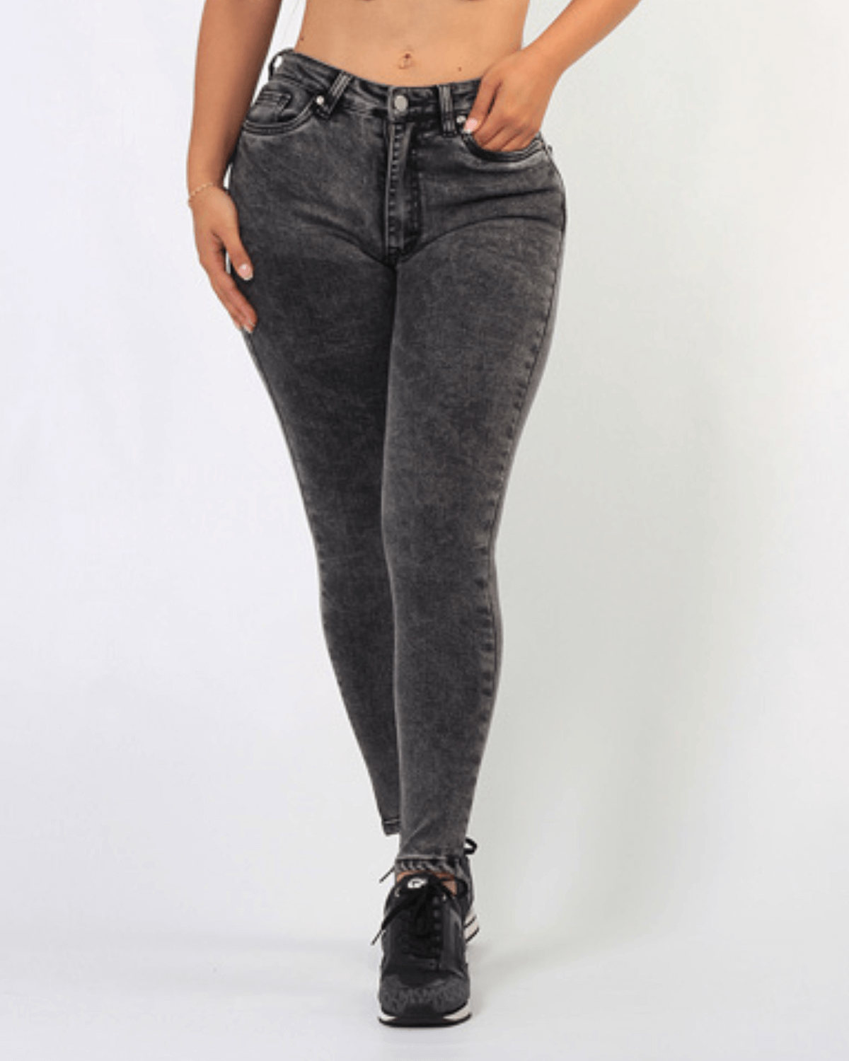 SKINNY JEAN TONO GRIS