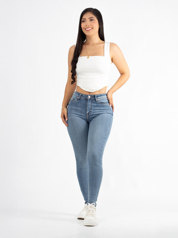 SKINNY JEAN AZUL CLARO 9125