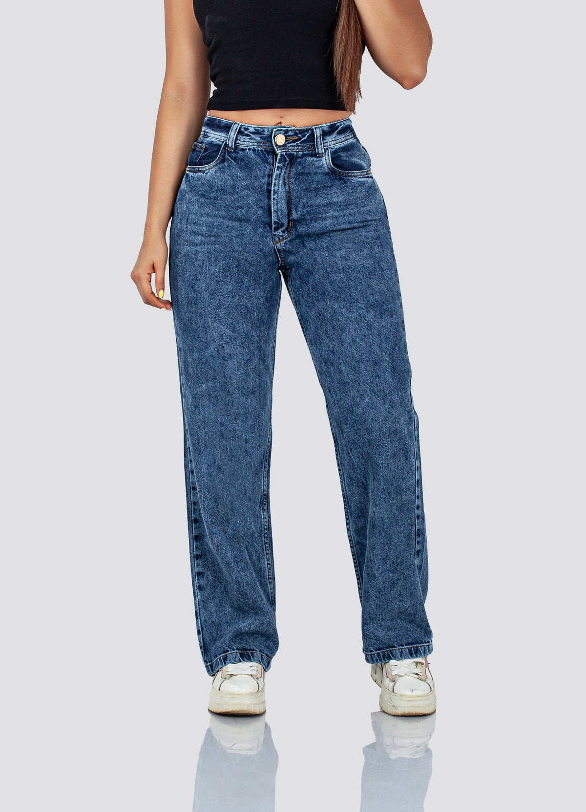 9204 MOM JEANS FROSTER