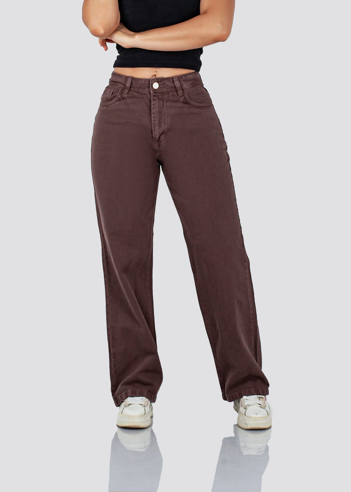 MOM JEANS MOCCA 9209