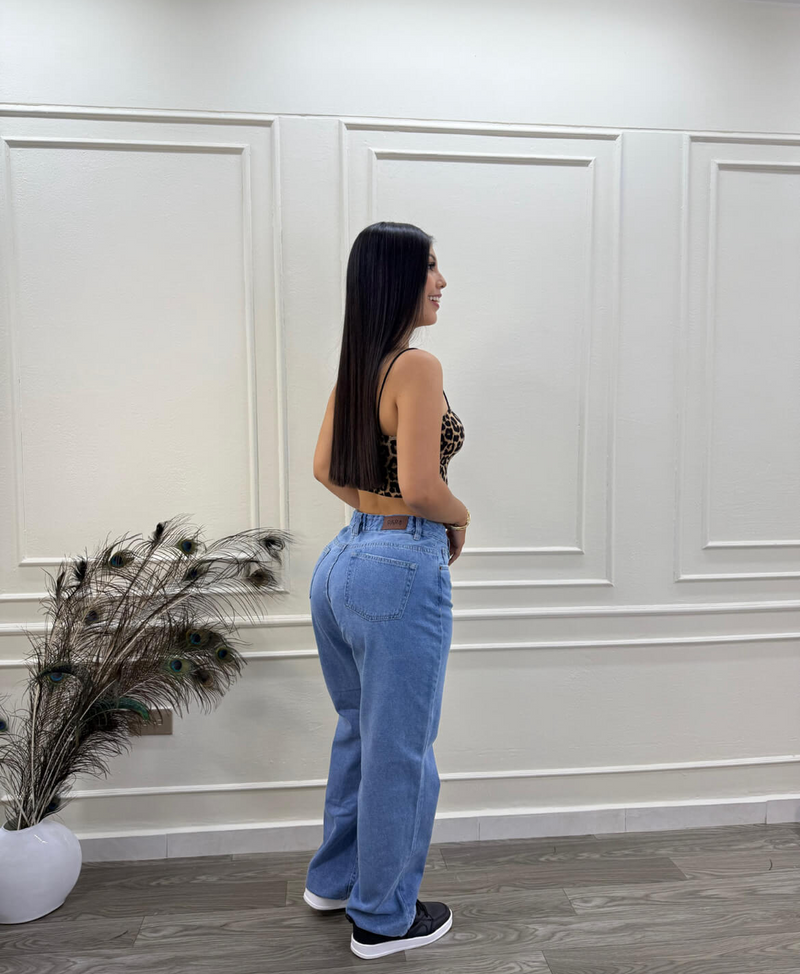 MOM JEANS TONO MEDIO 9137